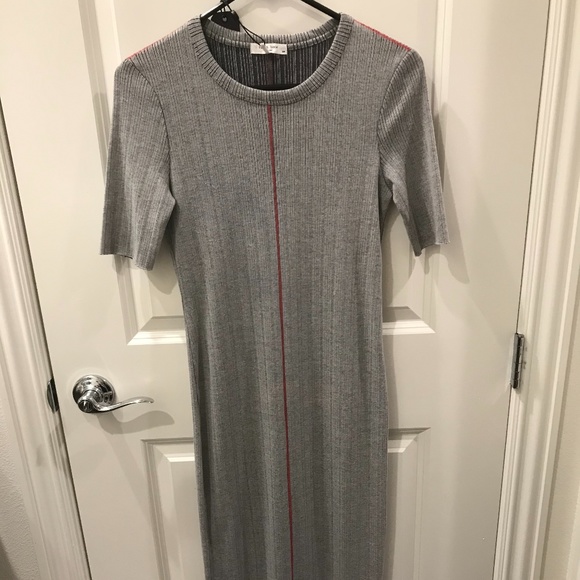 Rag & Bone- Elina Mélange Ribbed Midi Dress (NWT) - Picture 7 of 16